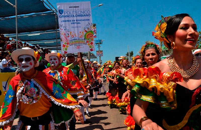 El Poli presente en el Carnaval de Barranquilla